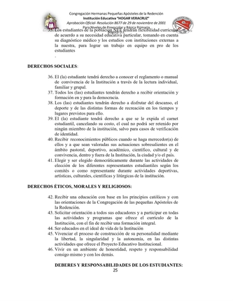 MANUAL DE CONVIVENCIA IEHV AÑO 2025 — page 25