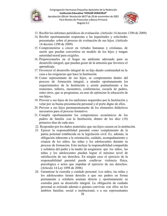 MANUAL DE CONVIVENCIA IEHV AÑO 2025 — page 31