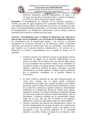 MANUAL DE CONVIVENCIA IEHV AÑO 2025 — page 39