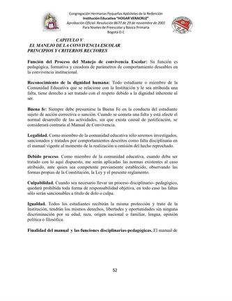 MANUAL DE CONVIVENCIA IEHV AÑO 2025 — page 52