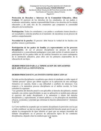 MANUAL DE CONVIVENCIA IEHV AÑO 2025 — page 54