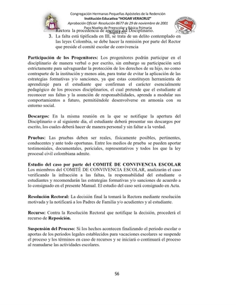 MANUAL DE CONVIVENCIA IEHV AÑO 2025 — page 56