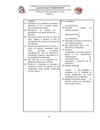 MANUAL DE CONVIVENCIA IEHV AÑO 2025 — page 61