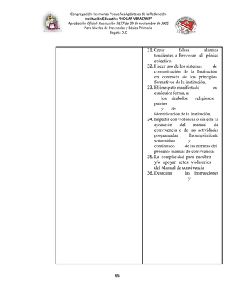 MANUAL DE CONVIVENCIA IEHV AÑO 2025 — page 65