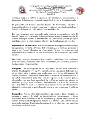 MANUAL DE CONVIVENCIA IEHV AÑO 2025 — page 72