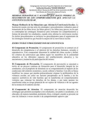MANUAL DE CONVIVENCIA IEHV AÑO 2025 — page 88