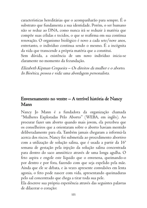 O ABORTO em Frases, Poemas e Reflexões - Antologia — page 121
