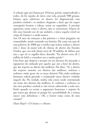 O ABORTO em Frases, Poemas e Reflexões - Antologia — page 125