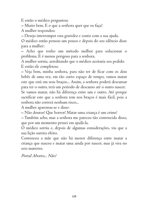 O ABORTO em Frases, Poemas e Reflexões - Antologia — page 128