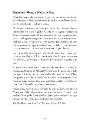 O ABORTO em Frases, Poemas e Reflexões - Antologia — page 129