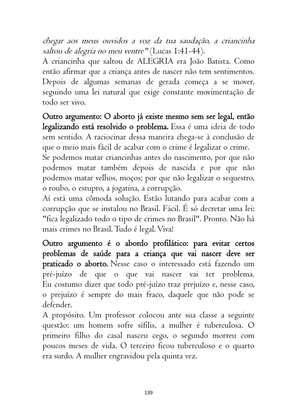 O ABORTO em Frases, Poemas e Reflexões - Antologia — page 139