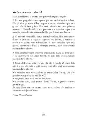 O ABORTO em Frases, Poemas e Reflexões - Antologia — page 144