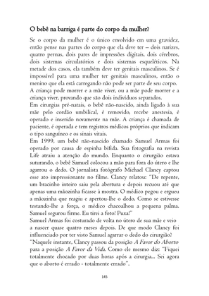 O ABORTO em Frases, Poemas e Reflexões - Antologia — page 145
