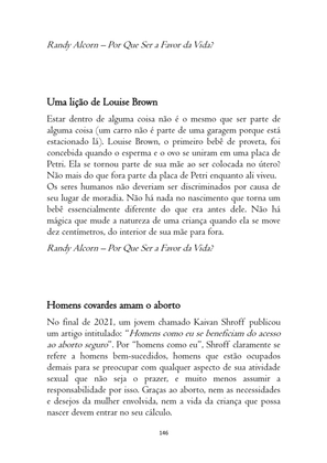O ABORTO em Frases, Poemas e Reflexões - Antologia — page 146