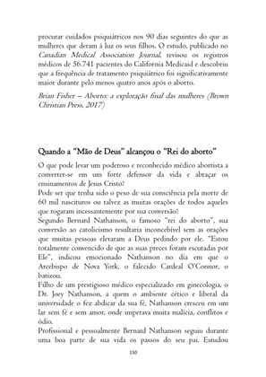 O ABORTO em Frases, Poemas e Reflexões - Antologia — page 150