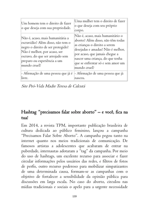 O ABORTO em Frases, Poemas e Reflexões - Antologia — page 159