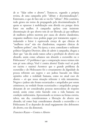 O ABORTO em Frases, Poemas e Reflexões - Antologia — page 160