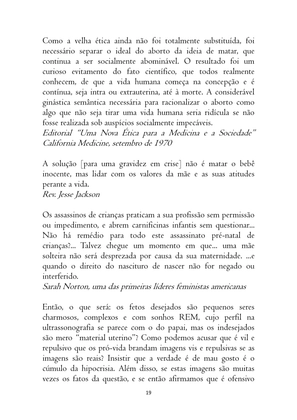 O ABORTO em Frases, Poemas e Reflexões - Antologia — page 19