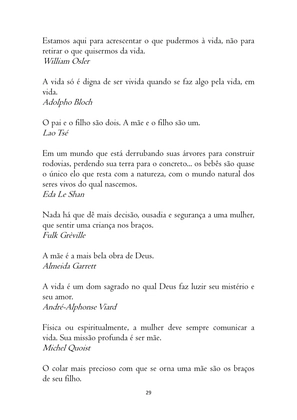 O ABORTO em Frases, Poemas e Reflexões - Antologia — page 29