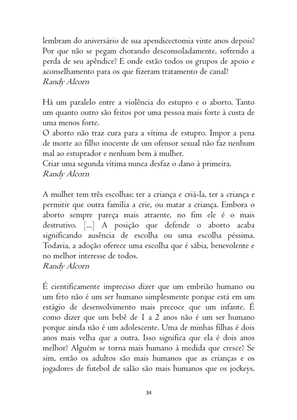 O ABORTO em Frases, Poemas e Reflexões - Antologia — page 34