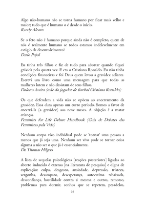 O ABORTO em Frases, Poemas e Reflexões - Antologia — page 35