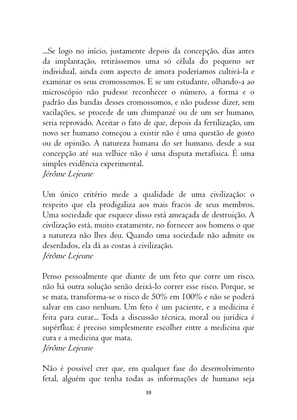 O ABORTO em Frases, Poemas e Reflexões - Antologia — page 39