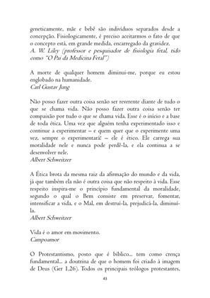 O ABORTO em Frases, Poemas e Reflexões - Antologia — page 43