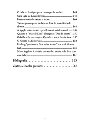 O ABORTO em Frases, Poemas e Reflexões - Antologia — page 6