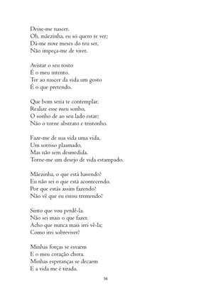 O ABORTO em Frases, Poemas e Reflexões - Antologia — page 56