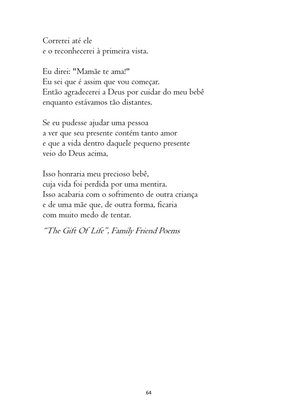 O ABORTO em Frases, Poemas e Reflexões - Antologia — page 64