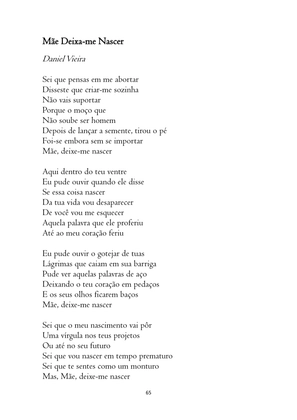 O ABORTO em Frases, Poemas e Reflexões - Antologia — page 65