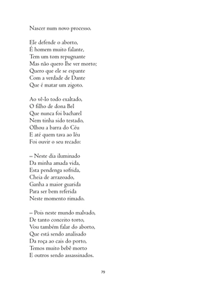 O ABORTO em Frases, Poemas e Reflexões - Antologia — page 79