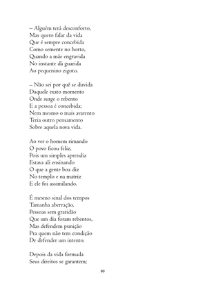 O ABORTO em Frases, Poemas e Reflexões - Antologia — page 80