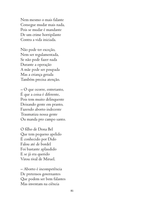 O ABORTO em Frases, Poemas e Reflexões - Antologia — page 81