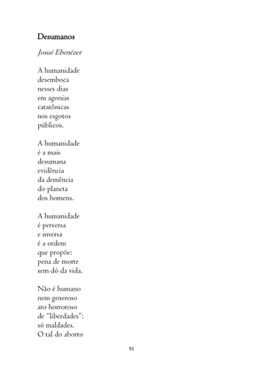 O ABORTO em Frases, Poemas e Reflexões - Antologia — page 91
