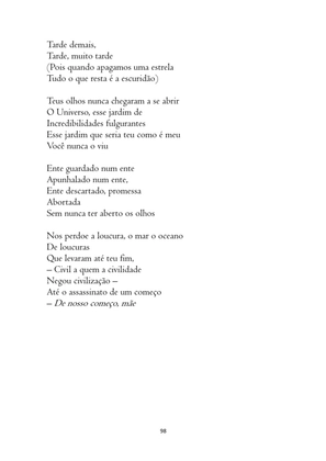 O ABORTO em Frases, Poemas e Reflexões - Antologia — page 98