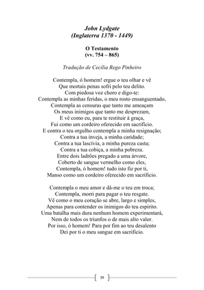Breve Antologia da Poesia Cristã Universal — page 39