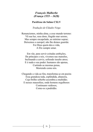 Breve Antologia da Poesia Cristã Universal — page 75