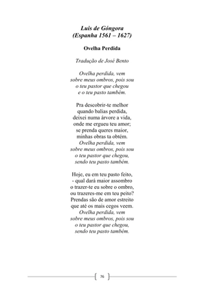 Breve Antologia da Poesia Cristã Universal — page 76