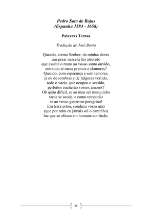 Breve Antologia da Poesia Cristã Universal — page 89