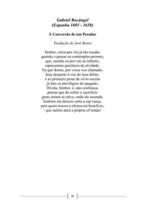 Breve Antologia da Poesia Cristã Universal — page 99