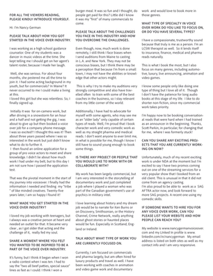 VOICE ACTORS — page 46