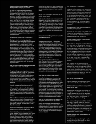 VOICE ACTORS — page 54