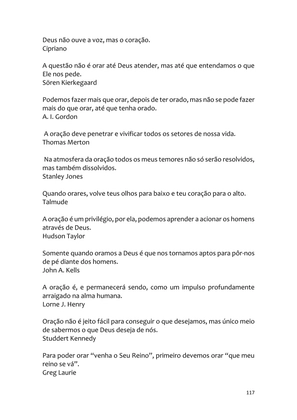 PÁGINAS DE OURO DA ORAÇÃO - Antologia — page 117