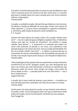 PÁGINAS DE OURO DA ORAÇÃO - Antologia — page 123