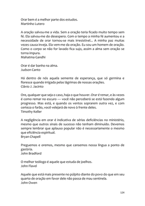 PÁGINAS DE OURO DA ORAÇÃO - Antologia — page 124