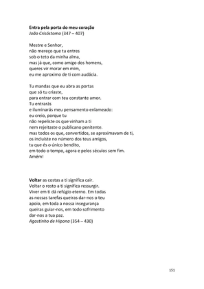 PÁGINAS DE OURO DA ORAÇÃO - Antologia — page 151