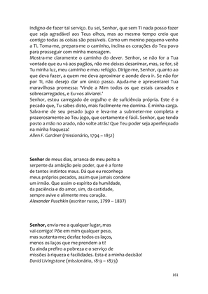 PÁGINAS DE OURO DA ORAÇÃO - Antologia — page 161