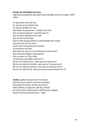 PÁGINAS DE OURO DA ORAÇÃO - Antologia — page 165
