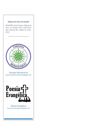 PÁGINAS DE OURO DA ORAÇÃO - Antologia — page 3